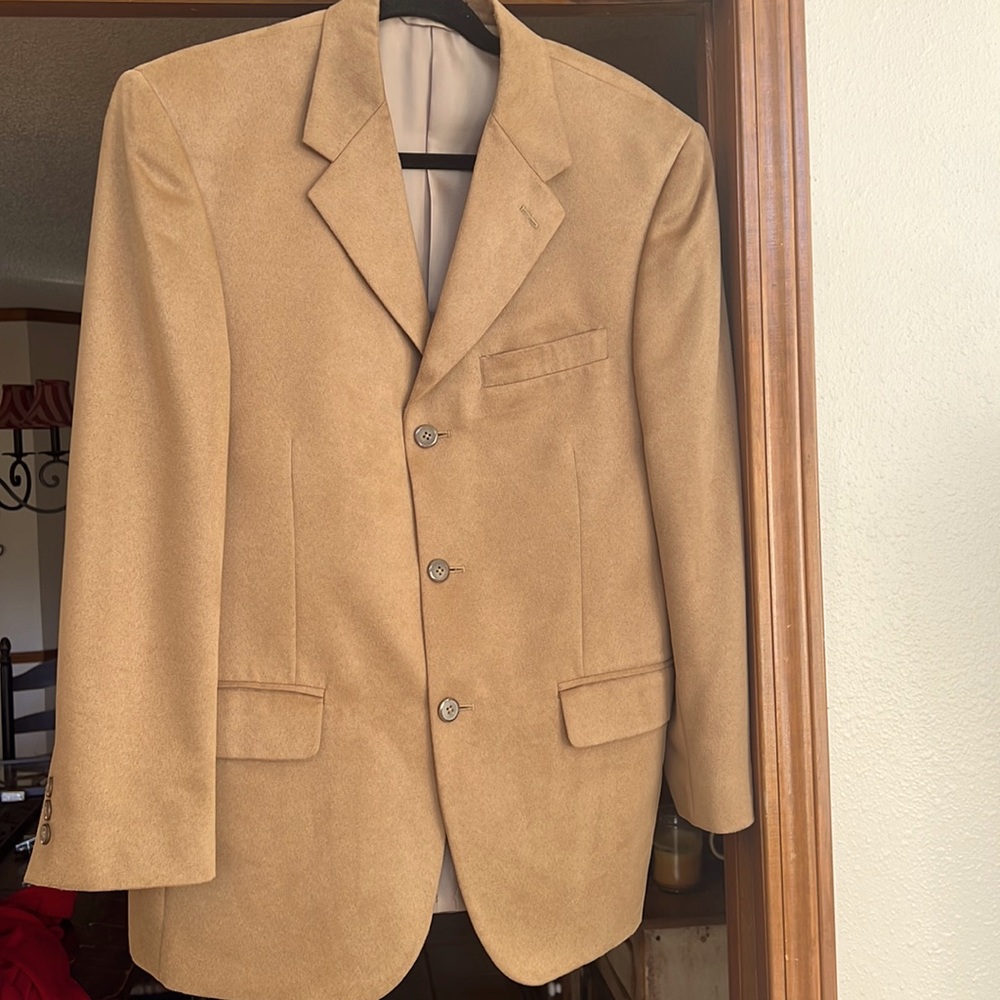 Mens Tan Blazer medium